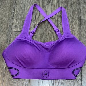 Stella McCartney Vibrant Purple Sports Bra